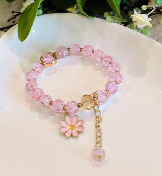 Glass Beads Bracelet