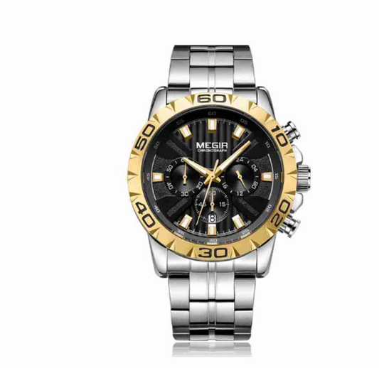 Magir Executive Style Chronograph Wrist Watch for Men