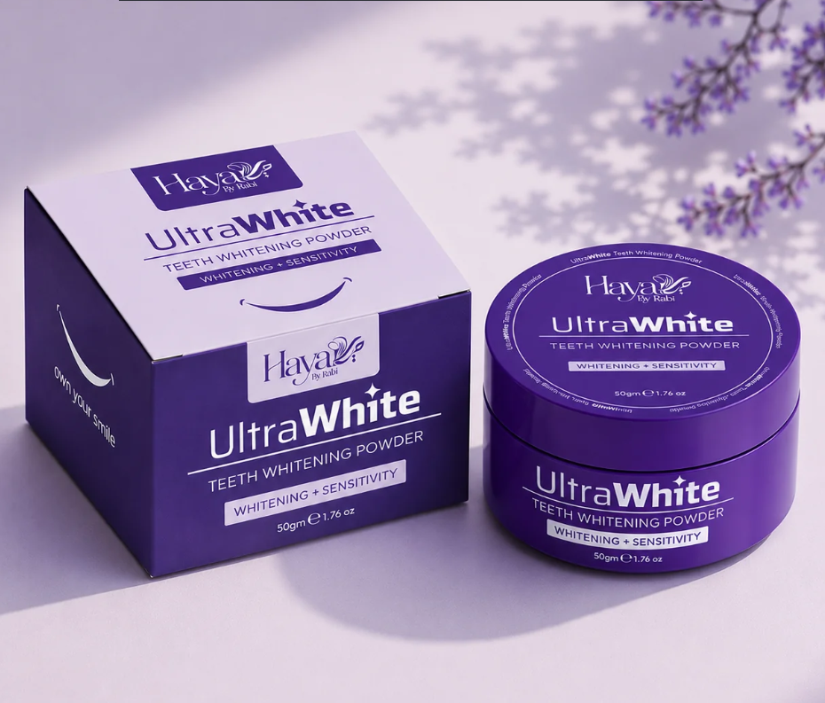 UltraWhite Teeth Whitening Powder – For Sensitivity & Whitening
