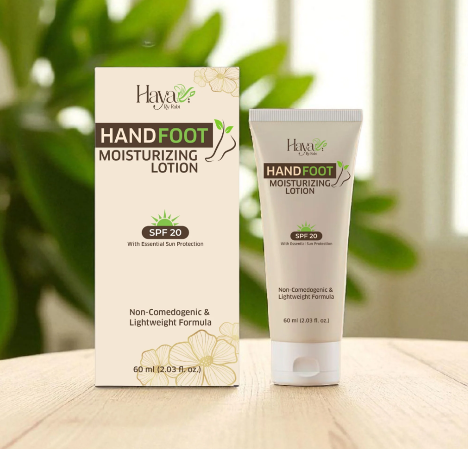 Hand & Foot Moisturizing Lotion – Haya by Rabi